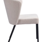 Stackable Mid-Century Modern Dining Chair with Tufted Upholstery (Set of 2) 14 Stackable Mid-Century Modern Dining Chair with Tufted Upholstery (Set of 2)