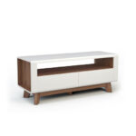 Media Console with Storage Drawers and Shelf for TVs up to 50 Inch