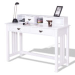 Modern Home Office Desk with 4 Drawers and Removable Organizer 11 Modern Home Office Desk with 4 Drawers and Removable Organizer