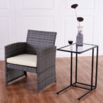 Tempered Glass Top Steel Frame Side Table for Small Spaces 14 Tempered Glass Top Steel Frame Side Table for Small Spaces