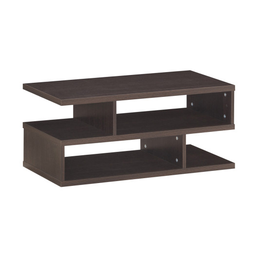 Modern 3-Tier Coffee Table with Storage Shelves for Living Room 3 Modern 3-Tier Coffee Table with Storage Shelves for Living Room - Image 3