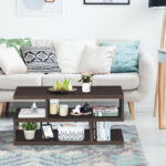 Modern 3-Tier Coffee Table with Storage Shelves for Living Room 14 Modern 3-Tier Coffee Table with Storage Shelves for Living Room