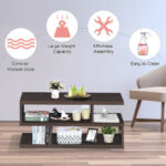 Modern 3-Tier Coffee Table with Storage Shelves for Living Room 9 Modern 3-Tier Coffee Table with Storage Shelves for Living Room