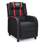 Reclining Massage Gaming Chair with Adjustable Backrest and Footrest 31 Reclining Massage Gaming Chair with Adjustable Backrest and Footrest