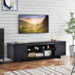 Modern Wood TV Stand with Storage for TVs Up to 65 Inch 8 Modern Wood TV Stand with Storage for TVs Up to 65 Inch