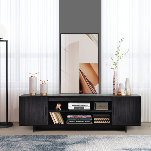 Modern Wood TV Stand with Storage for TVs Up to 65 Inch 7 Modern Wood TV Stand with Storage for TVs Up to 65 Inch - Image 7