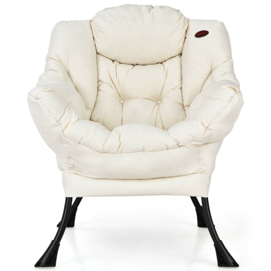 Ergonomic Polyester Fabric Chair with Steel Frame and Side Pocket 4 Ergonomic Polyester Fabric Chair with Steel Frame and Side Pocket - Image 4