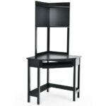 Corner Desk with Hutch, Shelves, and Space-Saving Design 17 Corner Desk with Hutch, Shelves, and Space-Saving Design