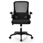 Ergonomic Swivel Mesh Office Chair with Foldable Backrest Black 11 Ergonomic Swivel Mesh Office Chair with Foldable Backrest Black