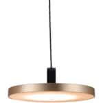 Modern Gold and Black Ceiling Lamp with Adjustable Cord and LED 18 Modern Gold and Black Ceiling Lamp with Adjustable Cord and LED