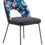 Multicolor Velvet Dining Chairs with Steel Frame (Set of 2) 16 Multicolor Velvet Dining Chairs with Steel Frame (Set of 2)
