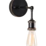 Steampunk Industrial Wall Lamp in Antique Black and Copper Finish 5 Steampunk Industrial Wall Lamp in Antique Black and Copper Finish