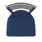 18-Inch Stainless Steel Chair with Breeze Sapphire 2.5-Inch Cushion Seat and Ladder Back 12 18-Inch Stainless Steel Chair with Breeze Sapphire 2.5-Inch Cushion Seat and Ladder Back