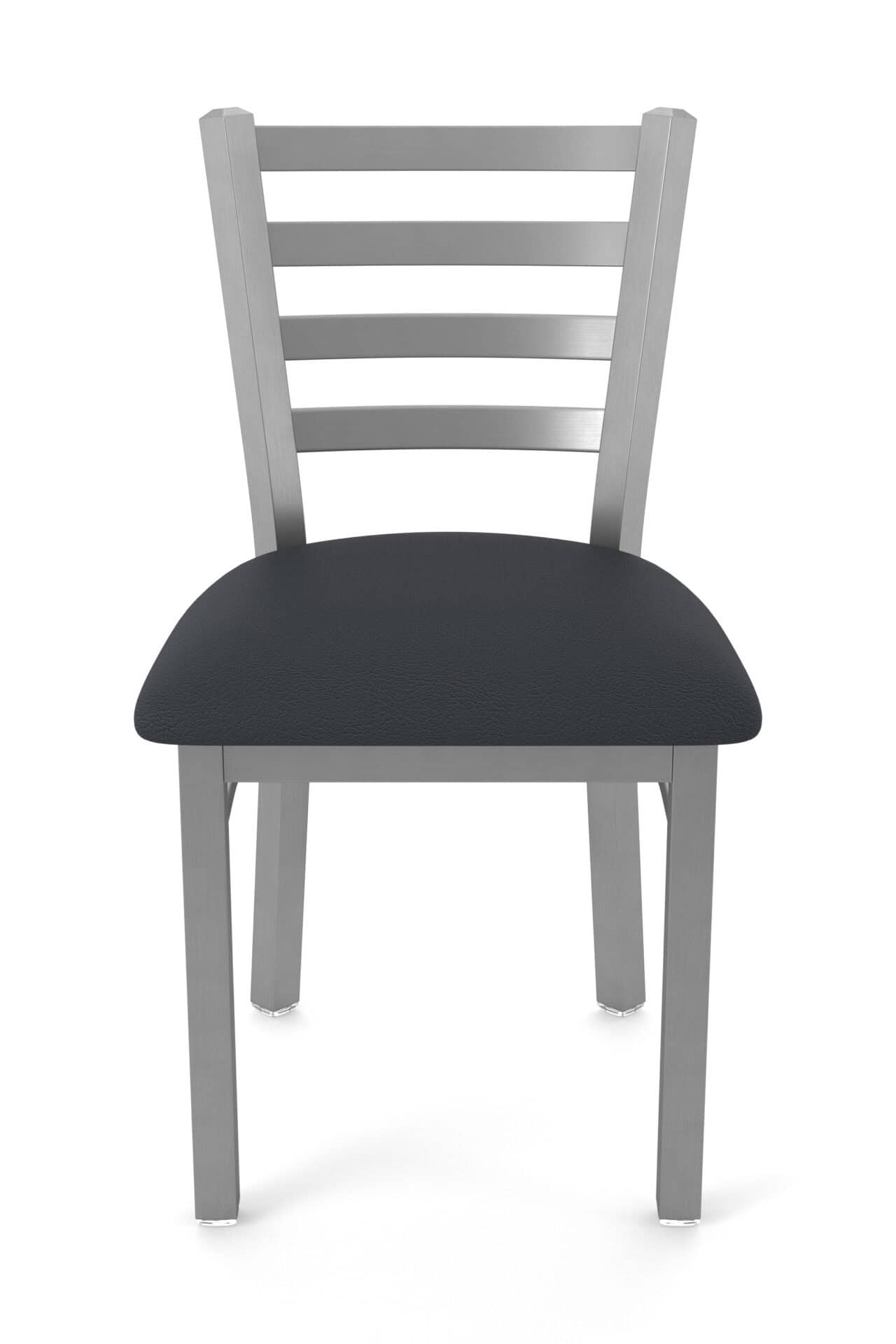 18-Inch Stainless Steel Chair with Breeze Graphite 2.5-Inch Cushion Seat and Ladder Back 5 18-Inch Stainless Steel Chair with Breeze Graphite 2.5-Inch Cushion Seat and Ladder Back - Image 5