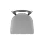 30-Inch Stainless Steel Swivel Bar Stool with Breeze Sidewalk 2.5-Inch Cushion Seat, Low Ladder Back, and Single-Ring Base 12 30-Inch Stainless Steel Swivel Bar Stool with Breeze Sidewalk 2.5-Inch Cushion Seat, Low Ladder Back, and Single-Ring Base