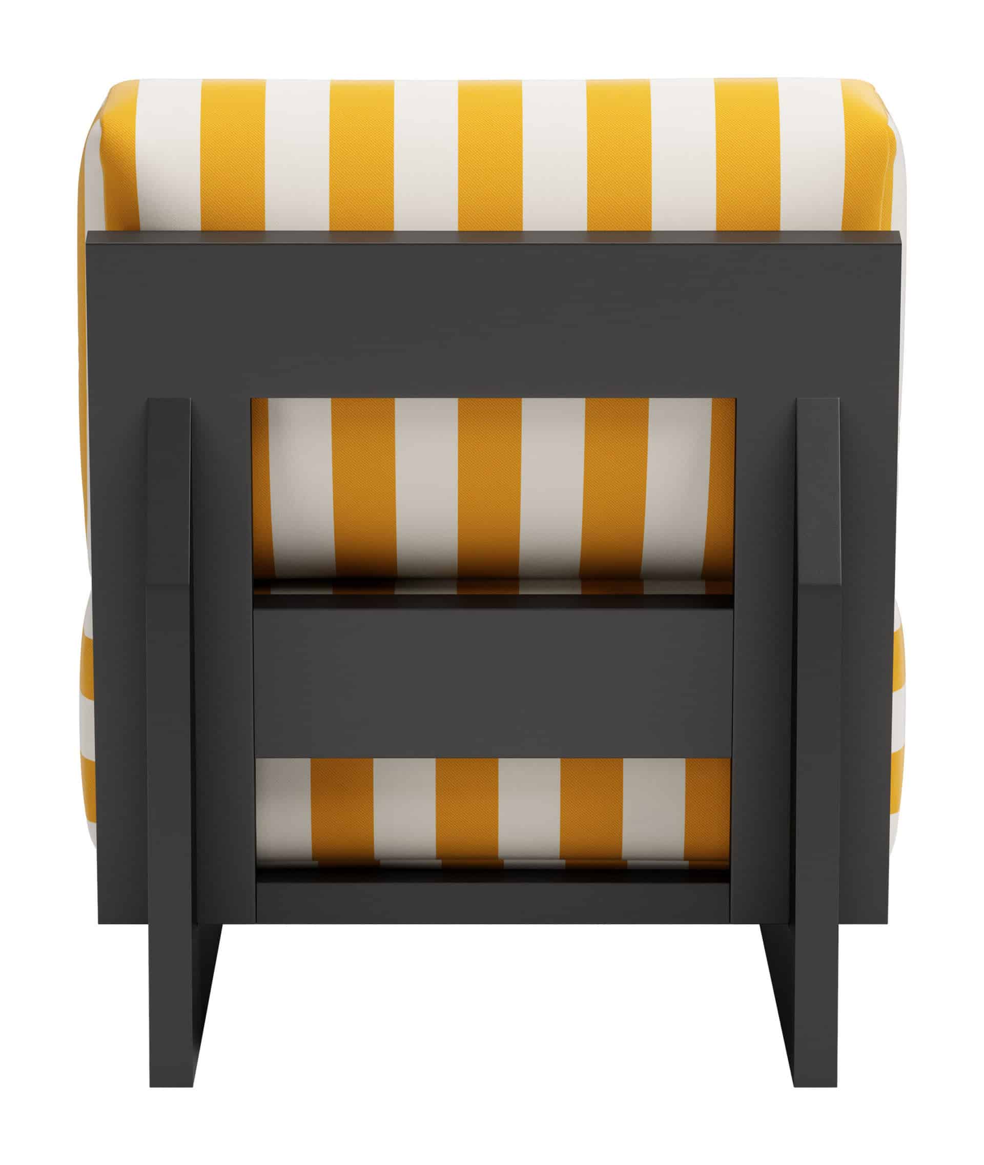Yellow Weather-Resistant Shoreline Accent Chair with Washable Cushion Cover 16 Yellow Weather-Resistant Shoreline Accent Chair with Washable Cushion Cover