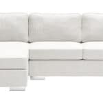 White Sectional Sofa with Modular Design and Chrome Steel Legs 14 White Sectional Sofa with Modular Design and Chrome Steel Legs
