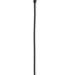Distressed Black Diamond-Shaped Ceiling Lamp with Filament Bulb Style