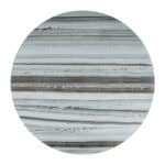 Round Marble Dining Table with Steel Base - Gray & Black 14 Round Marble Dining Table with Steel Base - Gray & Black