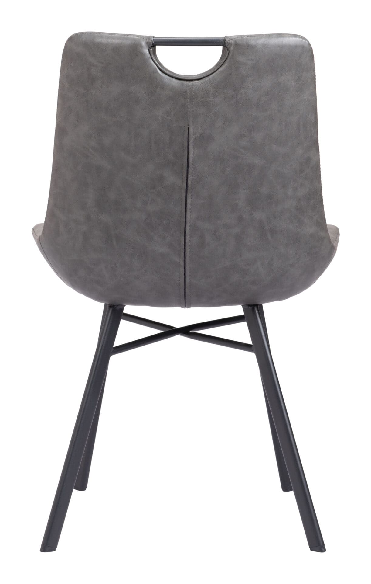 Modern Velvet Dining Chair with Steel Legs and Tufted Upholstery (Set of 2) 5 Modern Velvet Dining Chair with Steel Legs and Tufted Upholstery (Set of 2) - Image 5