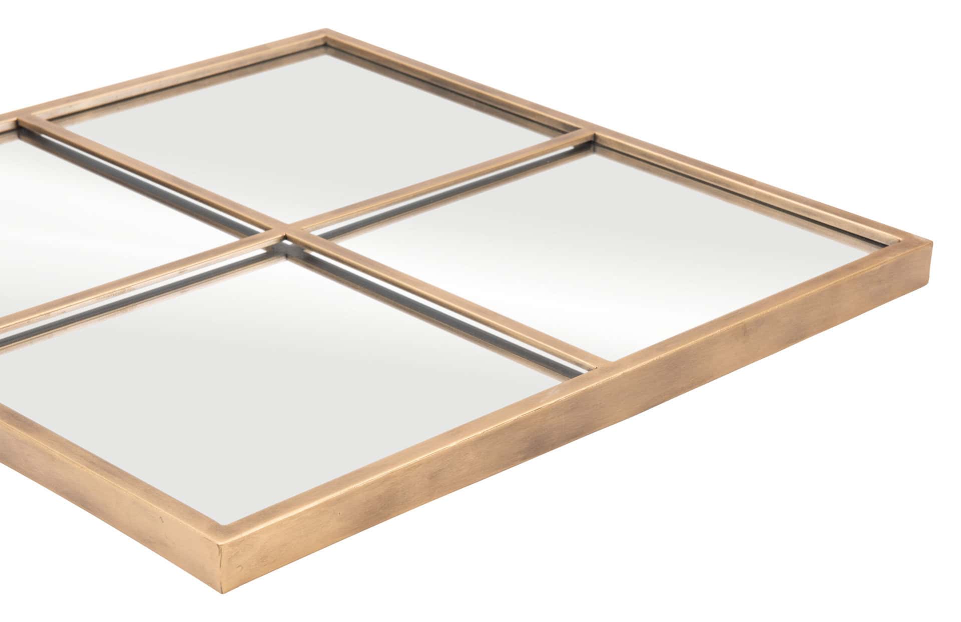 Geometric Gold Steel Frame Mirror – Modern Glam Design 16 Geometric Gold Steel Frame Mirror – Modern Glam Design