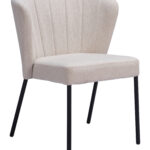 Stackable Mid-Century Modern Dining Chair with Tufted Upholstery (Set of 2) 17 Stackable Mid-Century Modern Dining Chair with Tufted Upholstery (Set of 2)