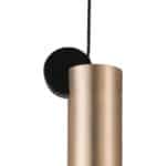 Modern Gold and Black Ceiling Lamp with Adjustable LED Lighting