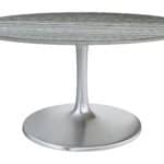 Modern Glam Round Dining Table with Marble Top and Steel Base 10 Modern Glam Round Dining Table with Marble Top and Steel Base
