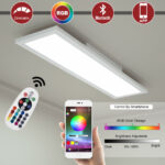 RGB LED Ceiling Light with Remote and Adjustable Brightness 9 RGB LED Ceiling Light with Remote and Adjustable Brightness