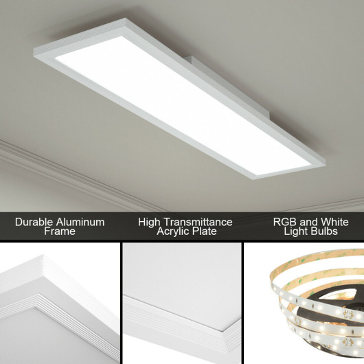RGB LED Ceiling Light with Remote and Adjustable Brightness 4 RGB LED Ceiling Light with Remote and Adjustable Brightness - Image 4