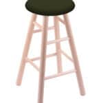 Round Cushion 24-Inch Backless Swivel Counter Stool with Natural Finish, Smooth Maple Leg, and Canter Pine Seat 4 Round Cushion 24-Inch Backless Swivel Counter Stool with Natural Finish, Smooth Maple Leg, and Canter Pine Seat