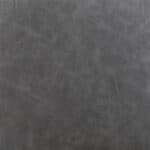 Vintage Gray Tufted Faux Leather Dining Chairs with Steel Frame (Set of 2)