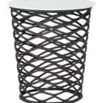 Round Marble Top Side Table with Steel Frame and Rubber Feet 11 Round Marble Top Side Table with Steel Frame and Rubber Feet