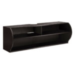 48 Inch Wall Mounted 2 Tier Floating TV Console Shelf