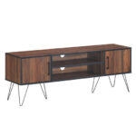 Retro Wooden TV Stand with Storage for TVs up to 65 Inches 17 Retro Wooden TV Stand with Storage for TVs up to 65 Inches