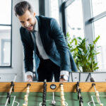 48 Inch Sturdy MDF Foosball Table with Accessories
