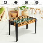48 Inch Sturdy MDF Foosball Table with Accessories