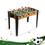 48 Inch Sturdy MDF Foosball Table with Accessories