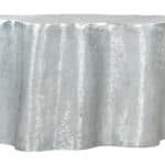 Antique Silver Aluminum Coffee Table with Modern Boho Chic Design