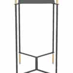 Black and Gold Side Table with Storage and Modern Design 9 Black and Gold Side Table with Storage and Modern Design
