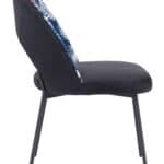 Multicolor Velvet Dining Chairs with Steel Frame (Set of 2) 17 Multicolor Velvet Dining Chairs with Steel Frame (Set of 2)