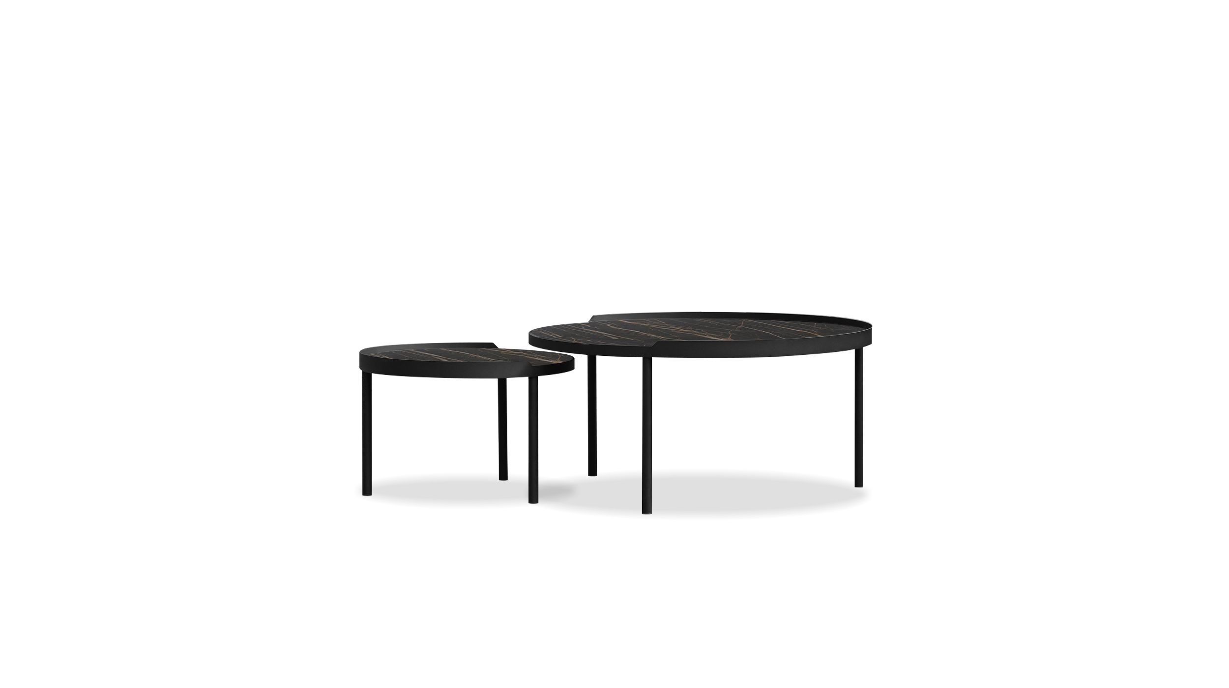 coast noir desir ceramic top large coffee table