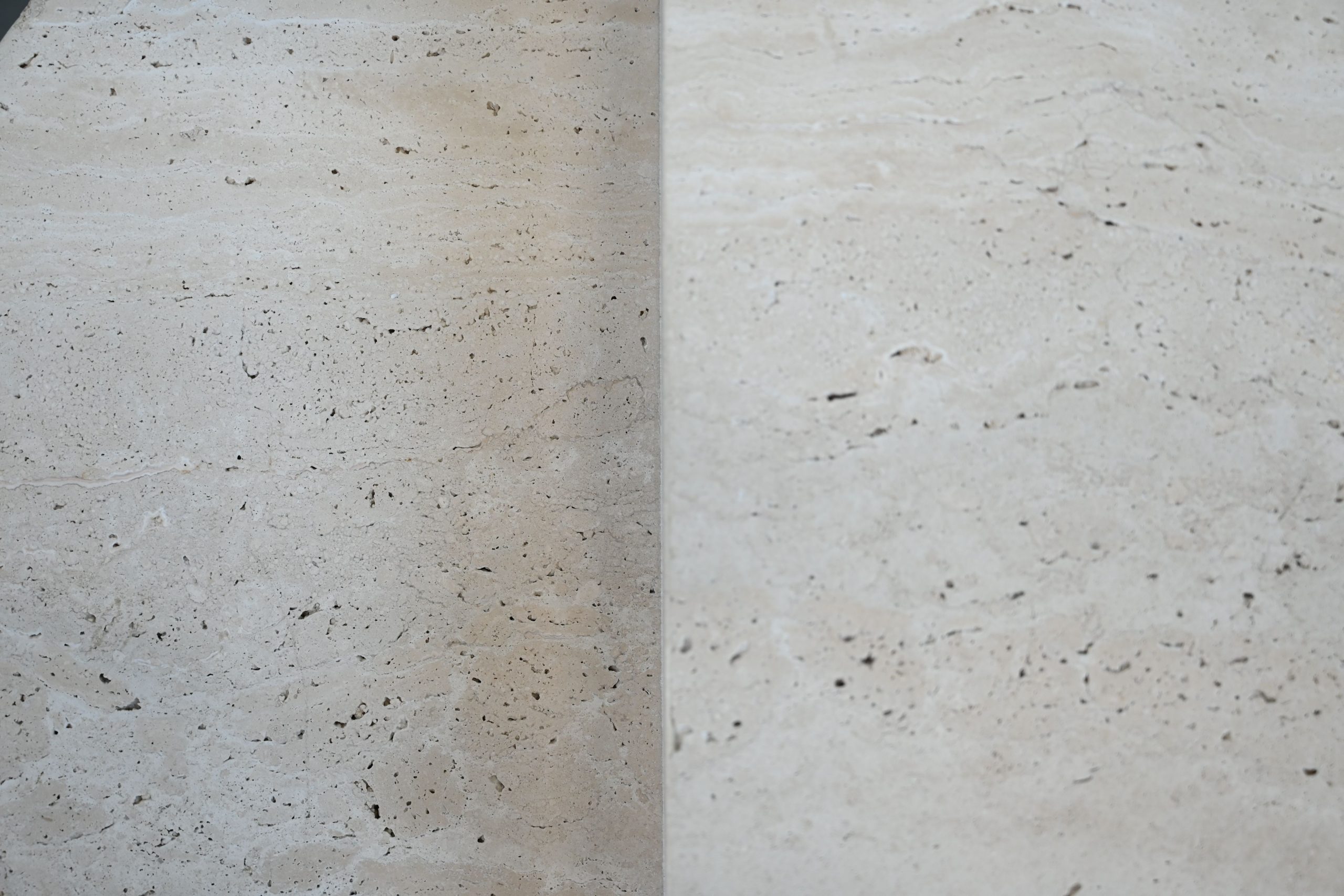 elio glued travertine marble end table