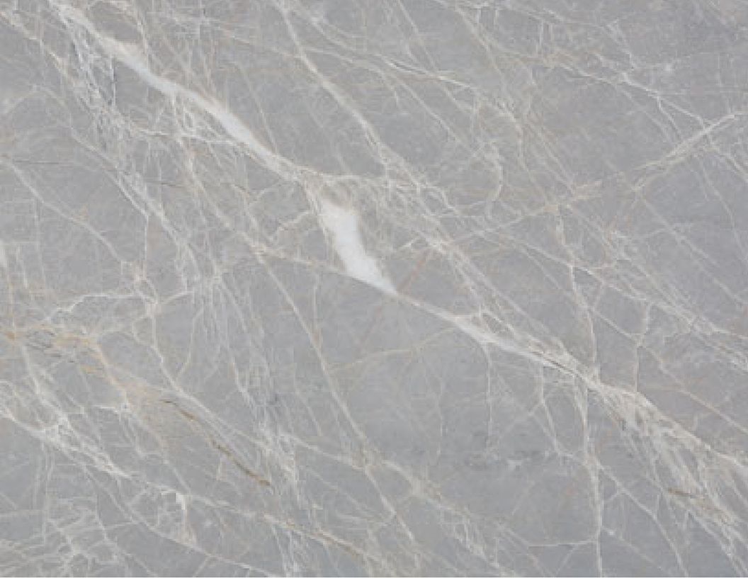 kaii grey marble hammered edge medium end table