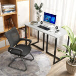 Modern 47 Inch Computer Desk with Cable Management and Stability 8 Modern 47 Inch Computer Desk with Cable Management and Stability