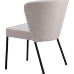Stackable Mid-Century Modern Dining Chair with Tufted Upholstery (Set of 2) 18 Stackable Mid-Century Modern Dining Chair with Tufted Upholstery (Set of 2)
