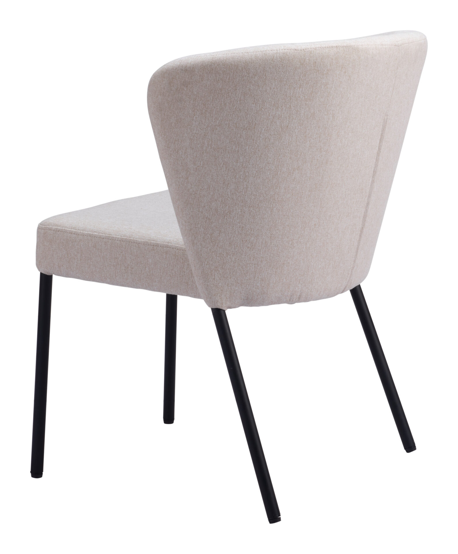Stackable Mid-Century Modern Dining Chair with Tufted Upholstery (Set of 2) 8 Stackable Mid-Century Modern Dining Chair with Tufted Upholstery (Set of 2) - Image 8