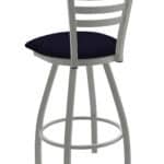 Jackie 36-Inch Extra-Tall Bar Stool with Anodized Nickel Finish and Canter Twilight Seat 7 Jackie 36-Inch Extra-Tall Bar Stool with Anodized Nickel Finish and Canter Twilight Seat