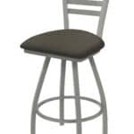 Jackie 36-Inch Extra-Tall Bar Stool with Anodized Nickel Finish and Graph Chalice Seat 6 Jackie 36-Inch Extra-Tall Bar Stool with Anodized Nickel Finish and Graph Chalice Seat
