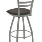 Jackie 36-Inch Extra-Tall Bar Stool with Anodized Nickel Finish and Graph Chalice Seat 7 Jackie 36-Inch Extra-Tall Bar Stool with Anodized Nickel Finish and Graph Chalice Seat